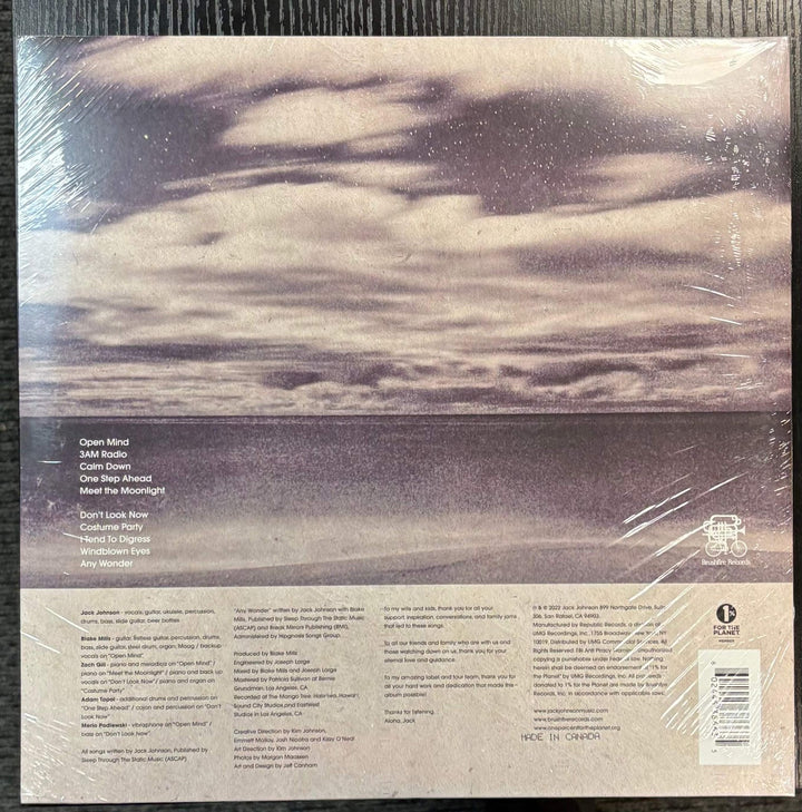 JOHNSON, JACK ‎– Meet The Moonlight Vinyl LP Record