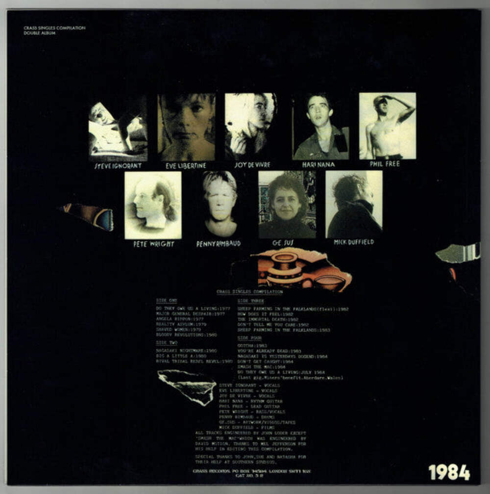 Crass – Best Before 1984 2x Vinyl LP Record