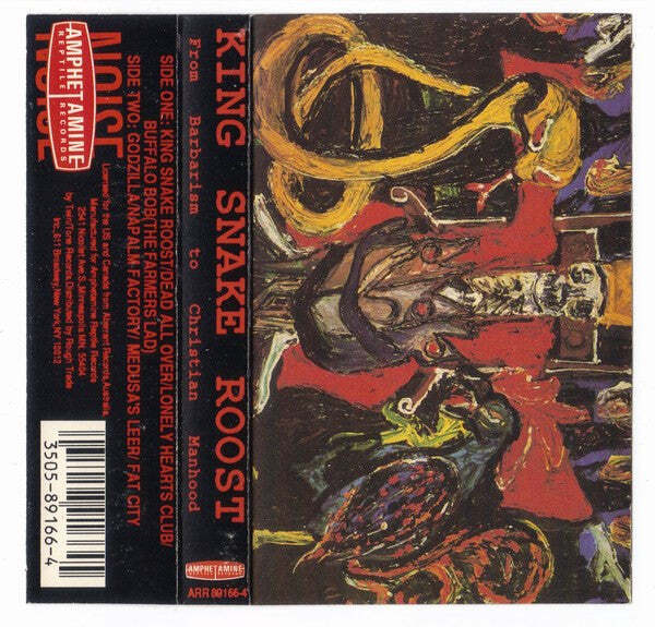 King Snake Roost – From Barbarism To Christian Manhood Cassette *USED 1989 RELEA
