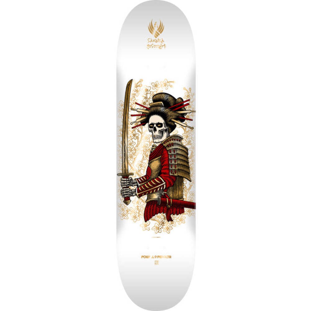 Powell Peralta Yosozumi Onna-Bugeisha White 8.25