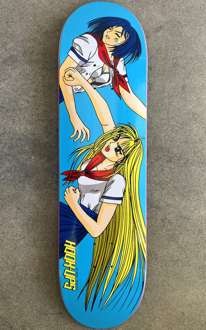 Hook Ups School Girl Battle 8.25" Skateboard Deck