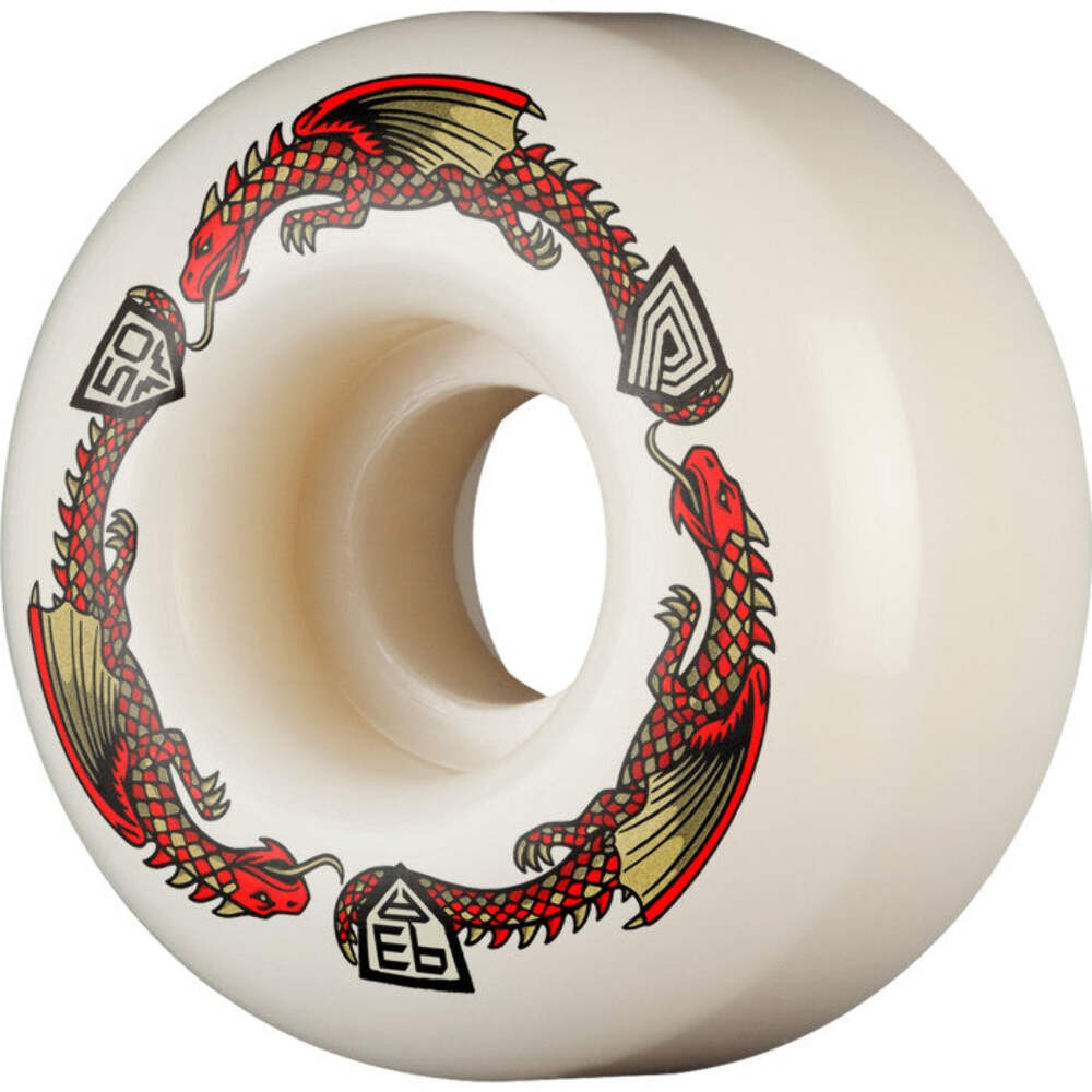 POWELL PERALTA Dragons - Symmetrical Shape - 50mm x 30mm 93A V1 SKATEBOARD WHEEL