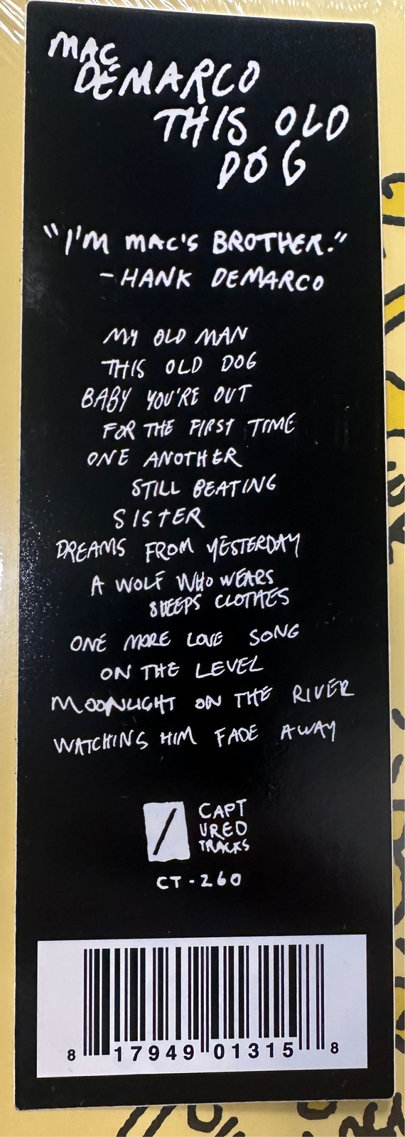 Mac Demarco - This Old Dog Gatefold Sleeve Vinyl LP Record