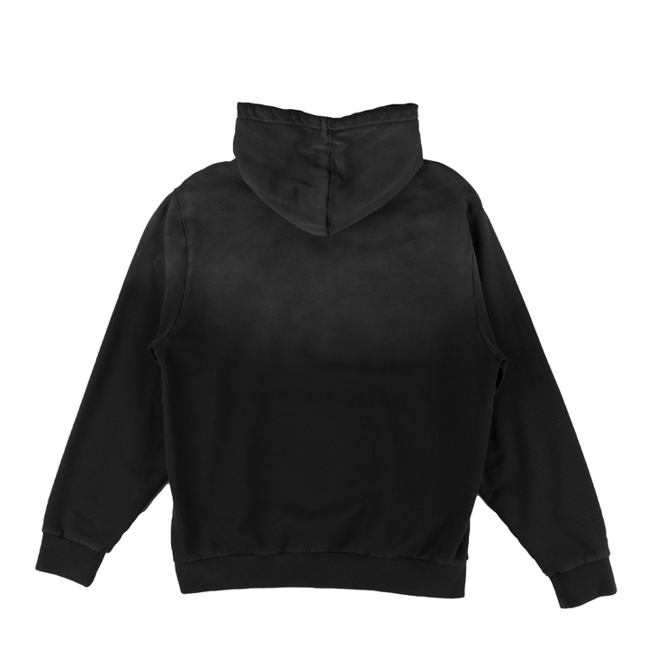 WELCOME X BATMAN BAT LOGO SUN-FADE HOODED SWEATSHIRT