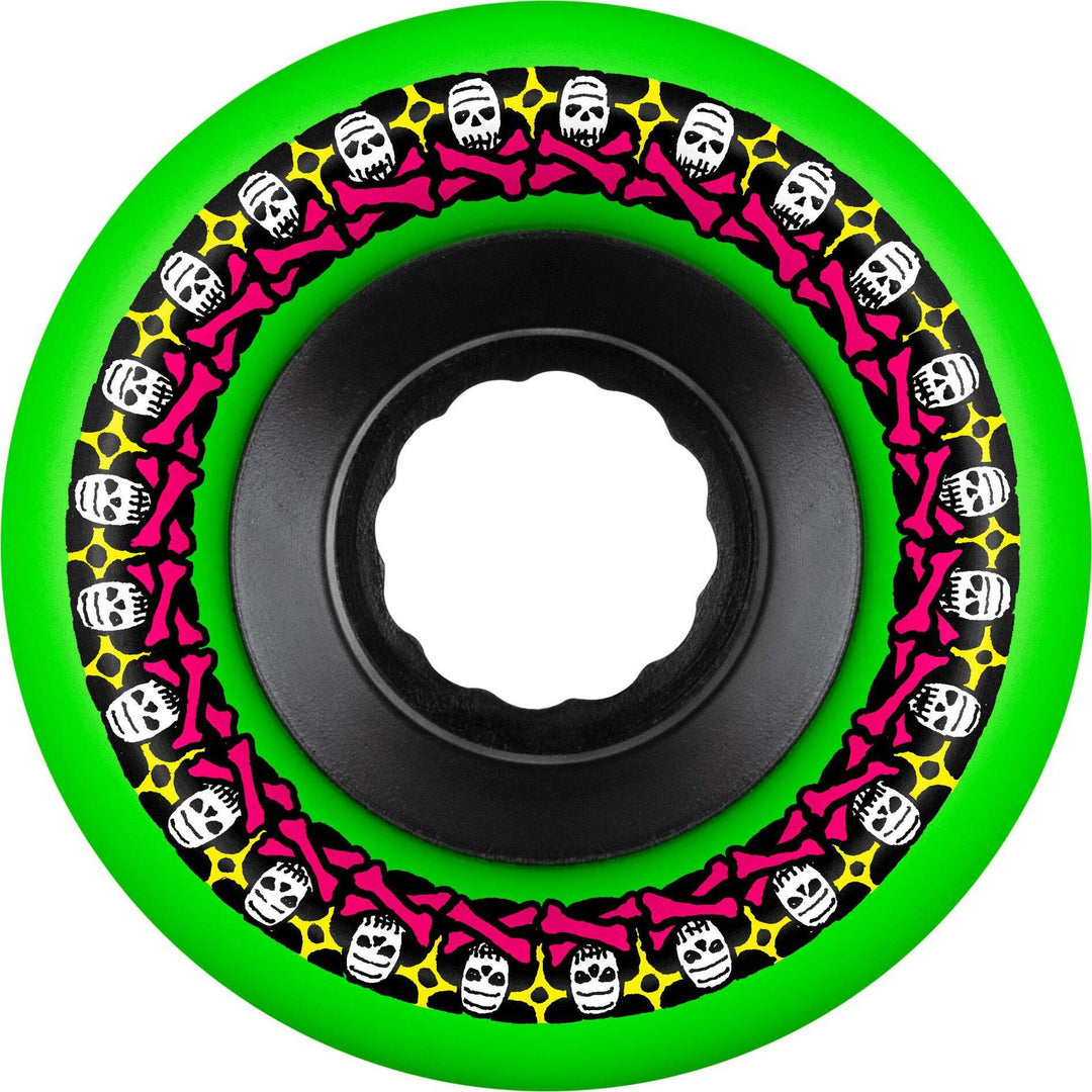 Bones Atf Rough Riders 56Mm 80A Green All Terrain Skateboard Wheels