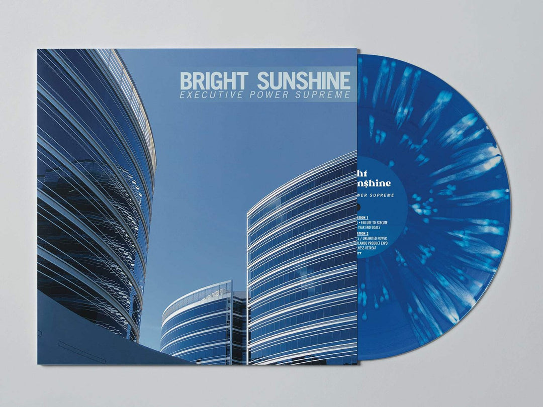 Bright Sunshine - Executive Power Supreme (Blue Splatter Color Vinyl) LP Record