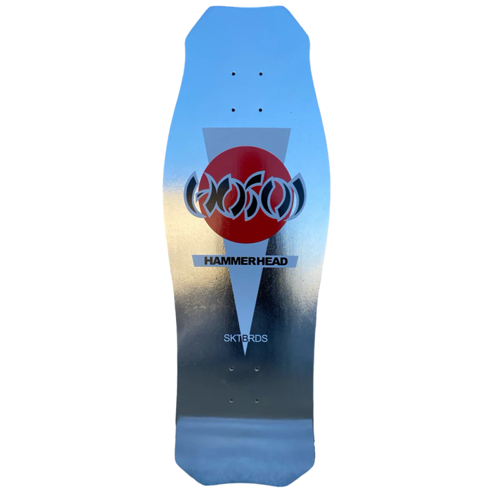 Hosoi Skateboards O.G. Hammerhead LTD Silver Foil 10.5" Skateboard Deck