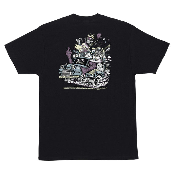 Santa Cruz Johnson Beast Wagon Stripes T-Shirt