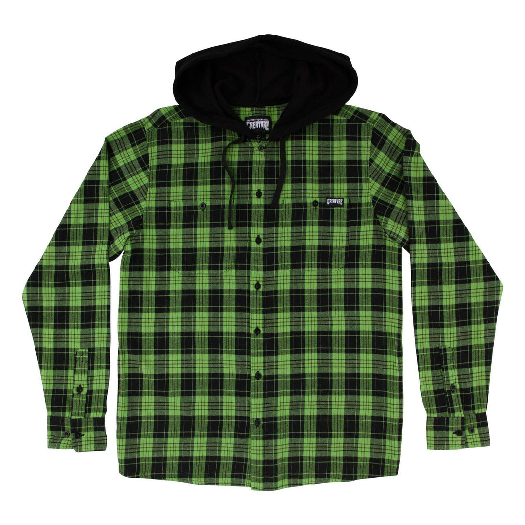 Creature Bat Relic Hooded Flannel