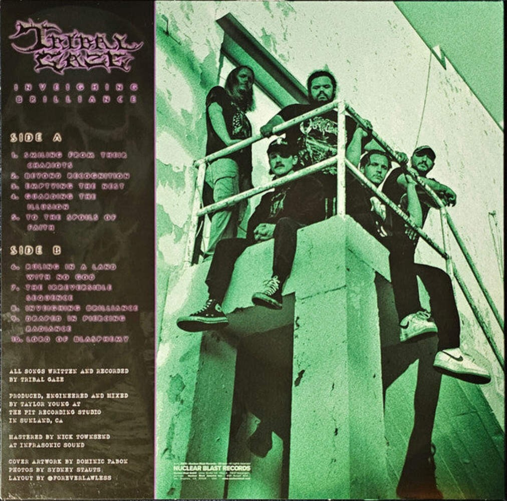 TRIBAL GAZE – INVEIGHING BRILLIANCE (Color Vinyl) LP Record