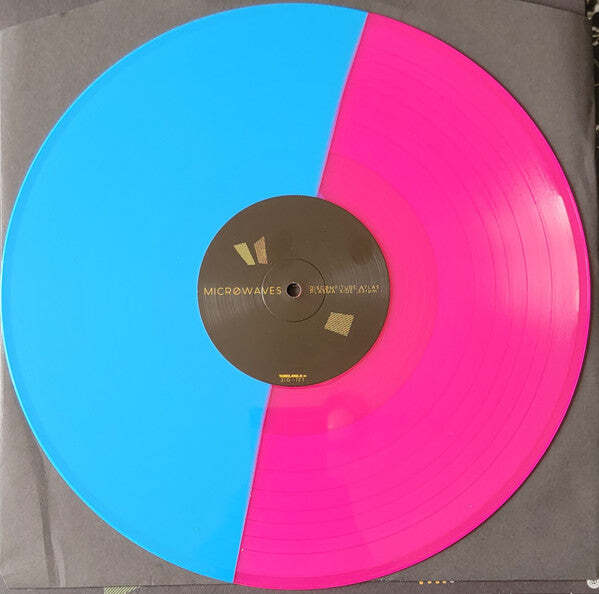 Microwaves – Discomfiture Atlas Blue/Pink Color Vinyl LP Record