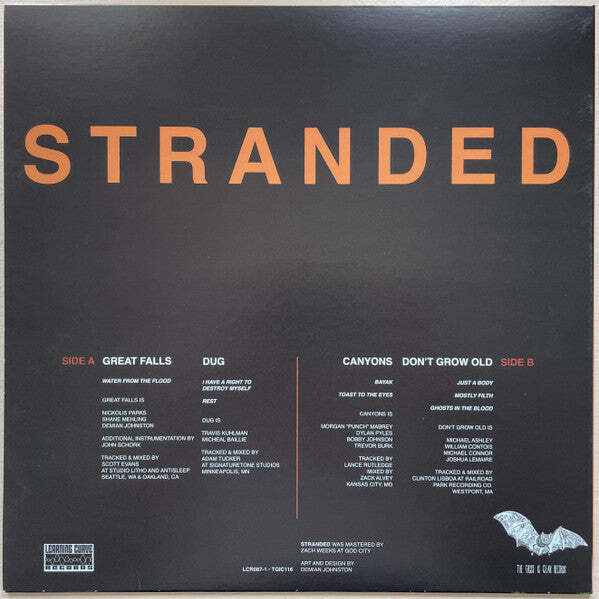 Great Falls / Dug / Canyons / Don't Grow Old – Stranded 4-Way Split 12" Random C