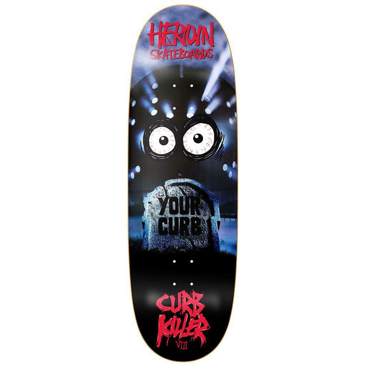 HEROIN "CURB KILLER 8" 10" COMPLETE SKATEBOARD