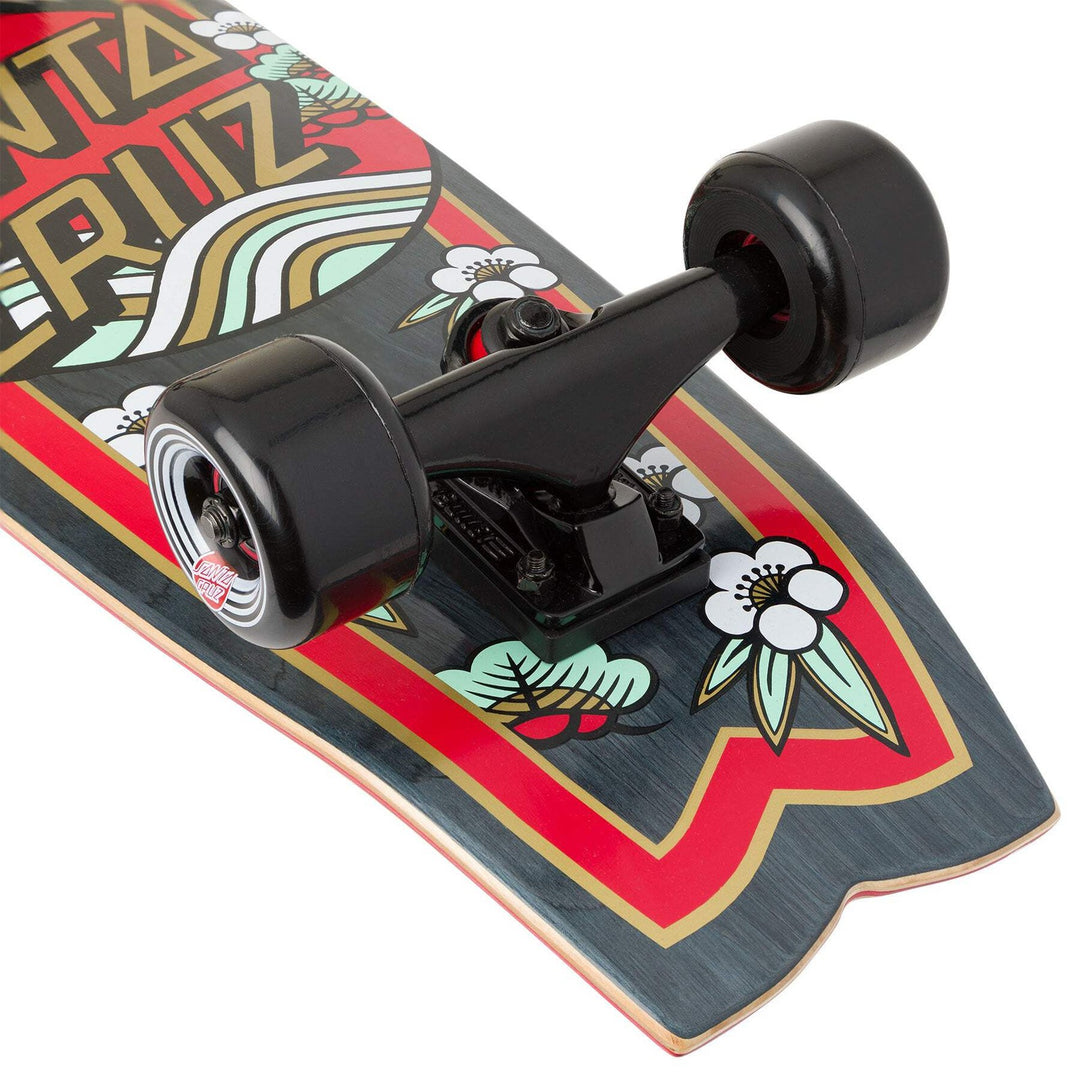 Santa Cruz Crane Dot Shark Cruzer Complete Skateboard 8.8 x 27.7