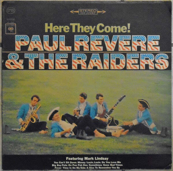 Paul Revere & The Raiders Featuring Mark Lindsay – Here They Come! *USED 1965 RE