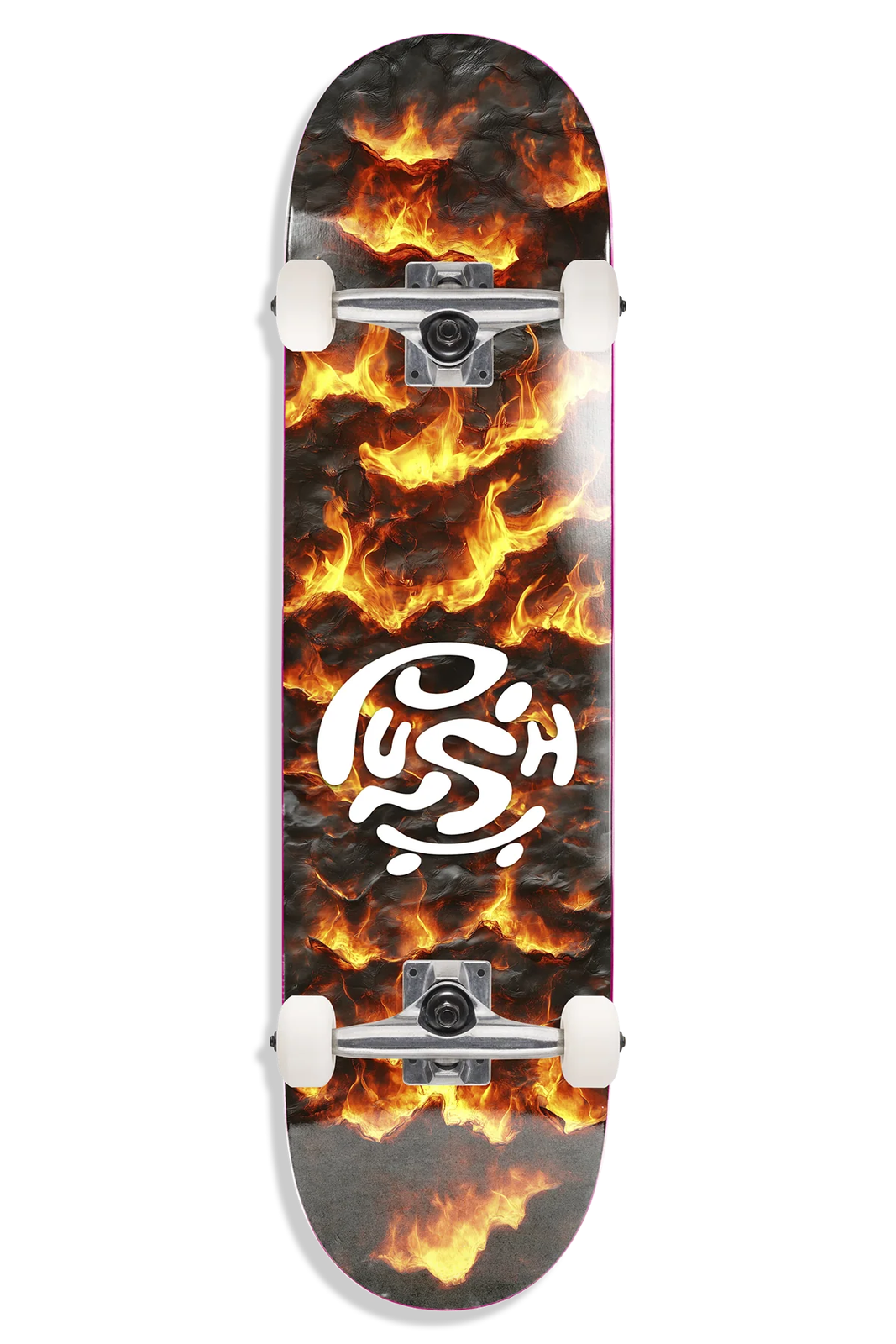 PUSH "Lava" 8" COMPLETE SKATEBOARD