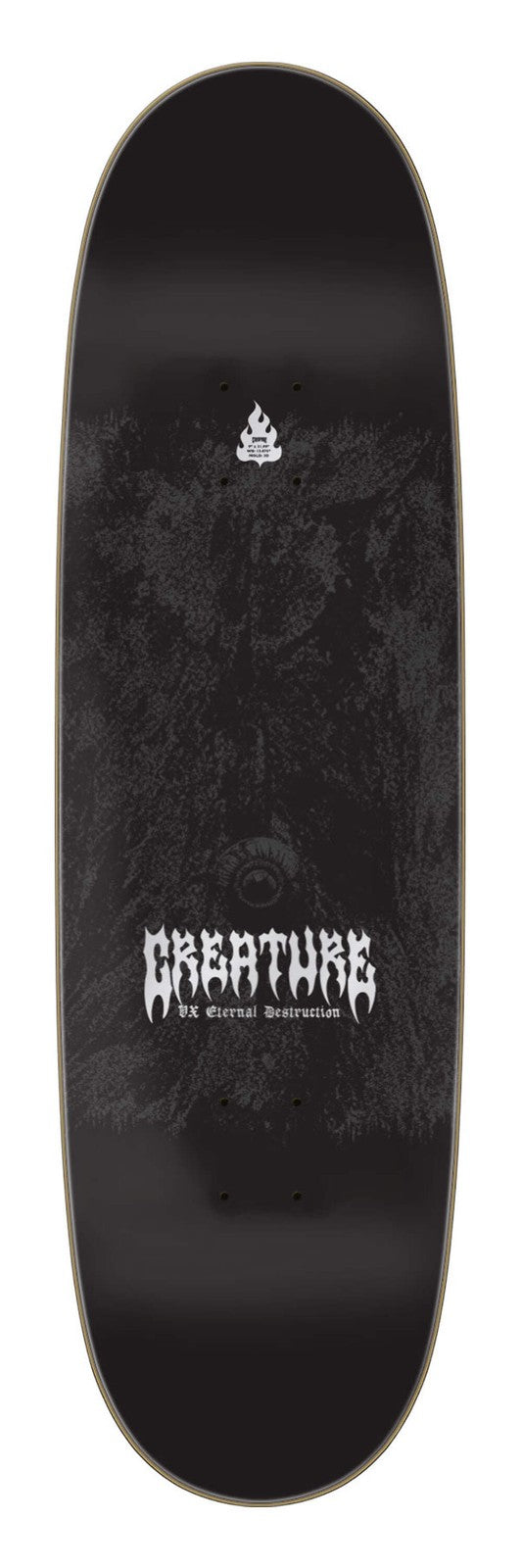 CREATURE Worthington Mortem 9" VX EGG SHAPED SKATEBOARD DECK
