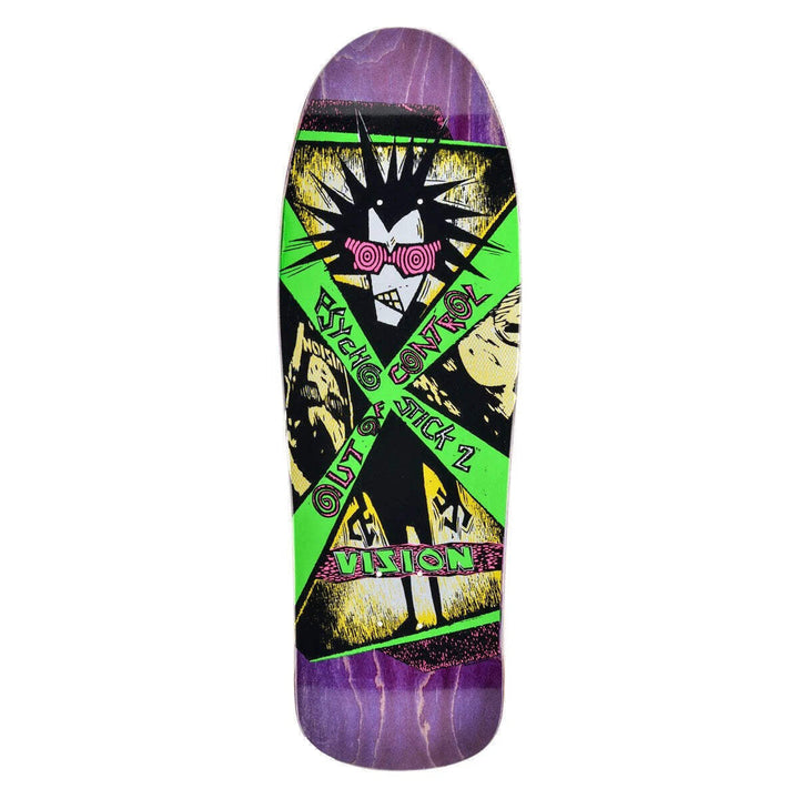 Vision "Psycho Stick 2" 10" Skateboard Deck