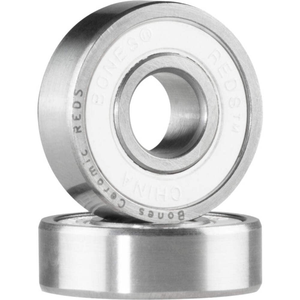 Bones® Ceramic Super REDS® Skateboard Bearings 8 pack