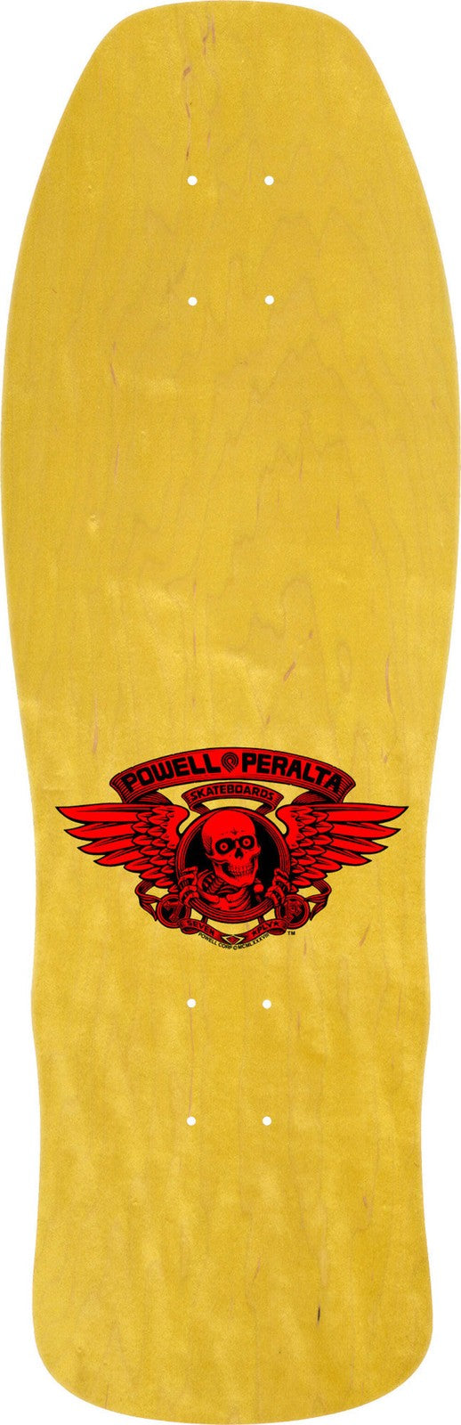 Powell Peralta Per Welinder Nordic Skull Red / Yellow Fade Complete Skateboard