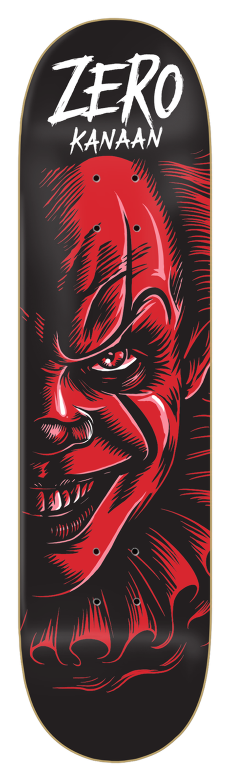 Zero Kanaan Fright Night 2 - Pennywise 8.25" Skateboard Deck