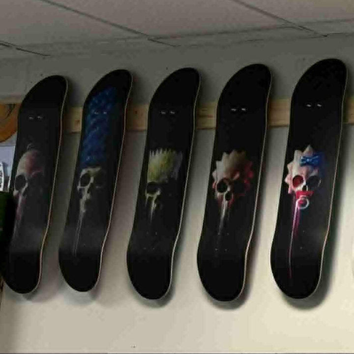 ZERO SIMPSONS SPRINGFIELD HORROR 5x SKATEBOARD DECK SET
