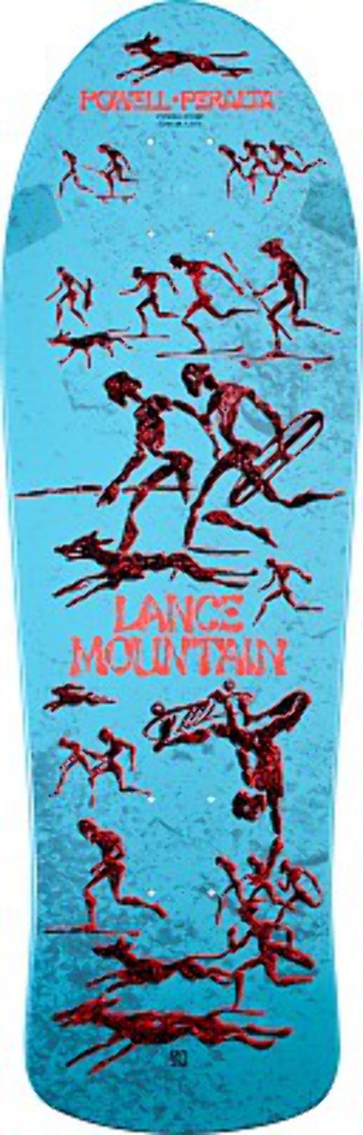 Powell Peralta Lance Mountain Future Primitive Bones Brigade Series 3 Blue Skate