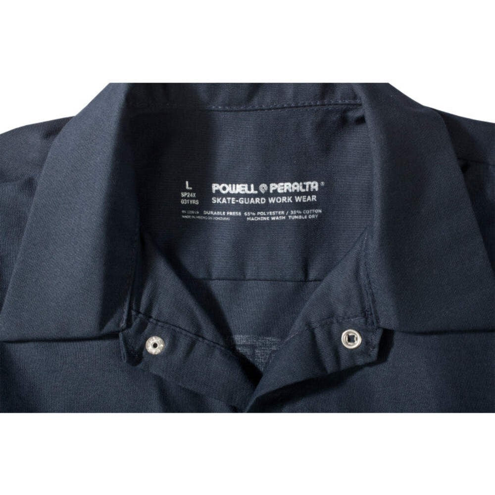 Powell Peralta Winged Ripper Navy Work Shirt
