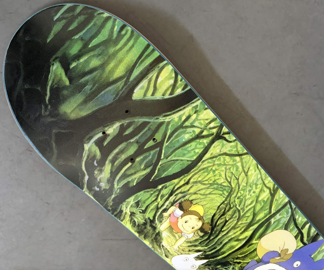 JK Industries Totoro Special Edition Hand Screened 8.25" Skateboard Deck