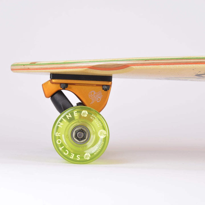 Sector 9 Offshore Temple 9.375 x 39.5 Complete Cruiser Skateboard