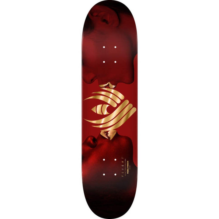 POWELL PERALTA Kiss Burgundy / Gold Foil 8.75" FLIGHT SKATEBOARD DECK