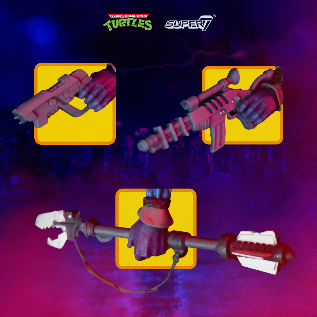 Super7 x Teenage Mutant Ninja Turtles Ultimates Foot Soldier II Action Figure TM