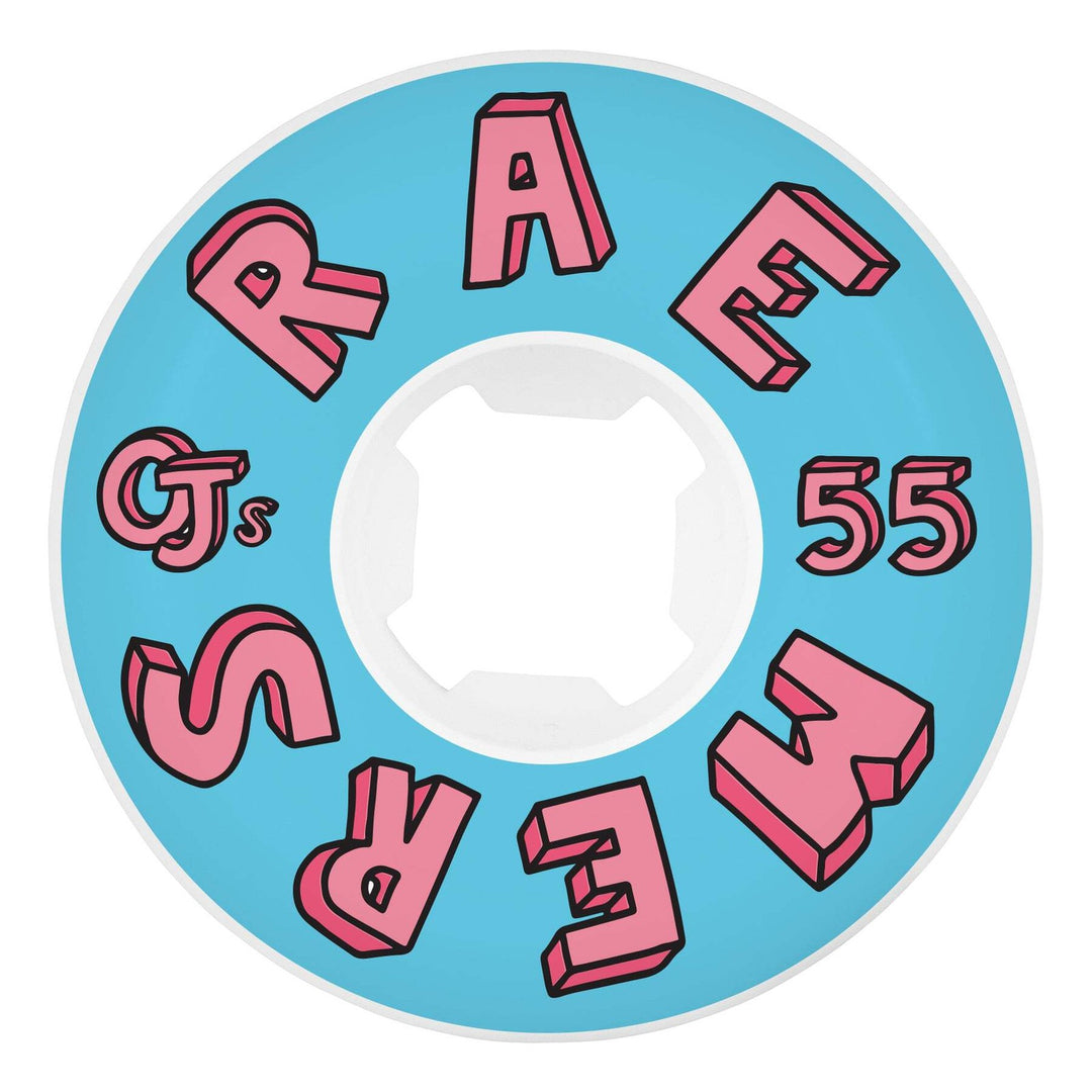 OJ Hardline Pro Raemers Foundation 55mm 99a Skateboard Wheels