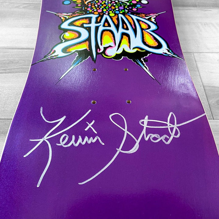 KEVIN STAAB Limited Edition Signed Purple Staab Scientist Deck