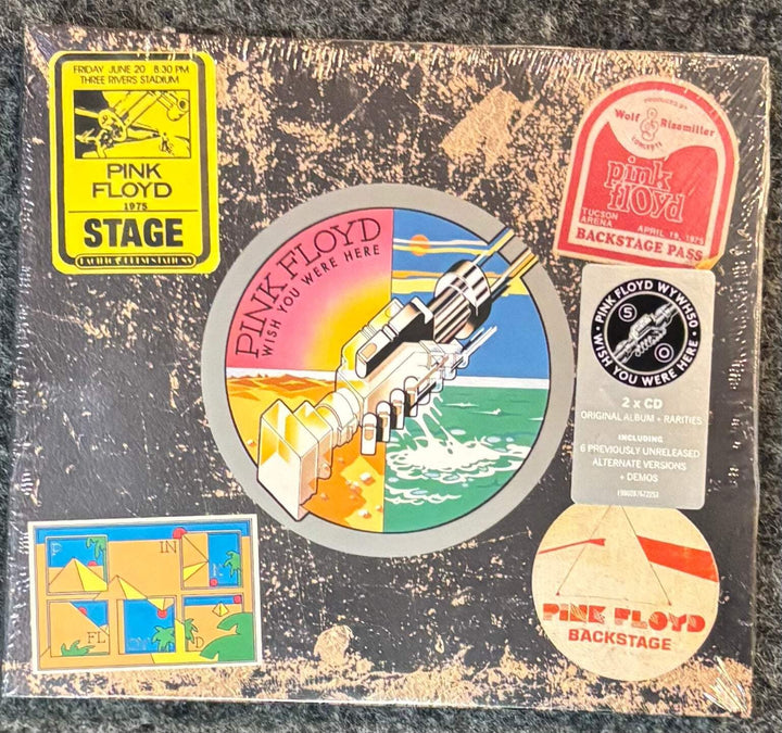 PINK FLOYD - WISH YOU WERE HERE (50TH ANNIVERSARY) 2x CD
