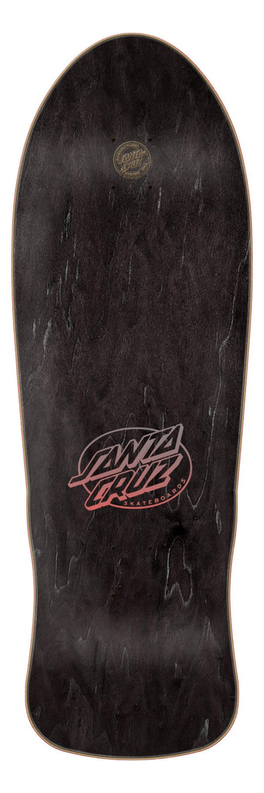 Santa Cruz O'Brien "Reaper" Silver Kaleidoscope 9.85" Skateboard Deck