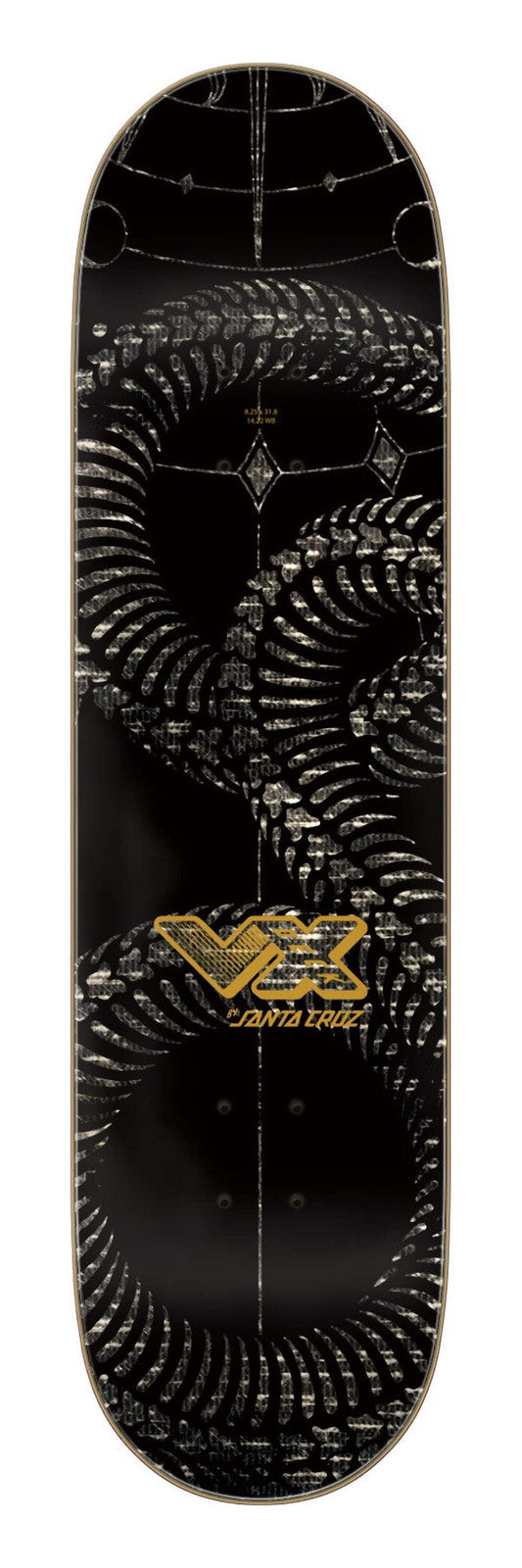 Santa Cruz Wooten Calamity VX 8.5"Skateboard Deck