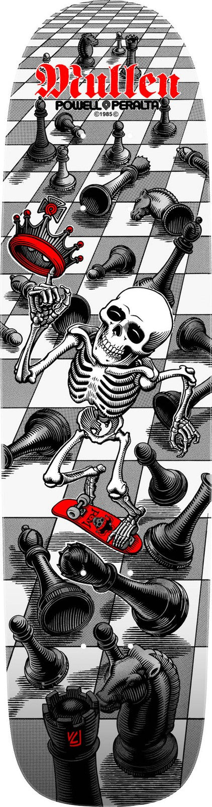 Powell Peralta Rodney Mullen Chess Bones Brigade Series 17 White