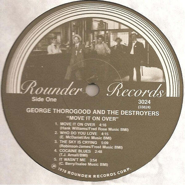 George Thorogood And The Destroyers – Move It On Over Vinyl LP Record *Used 1978