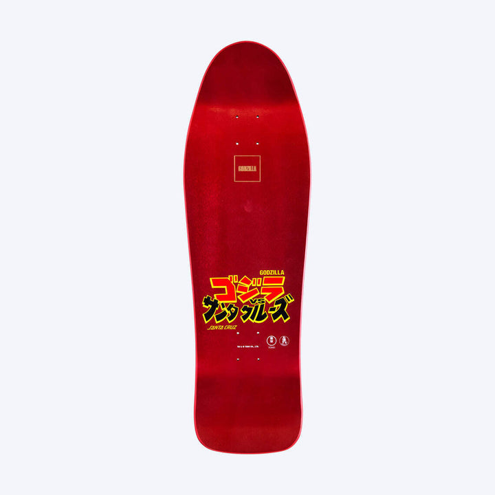 Santa Cruz x Godzilla Shin Knox Firepit 10" LTD Skateboard Deck
