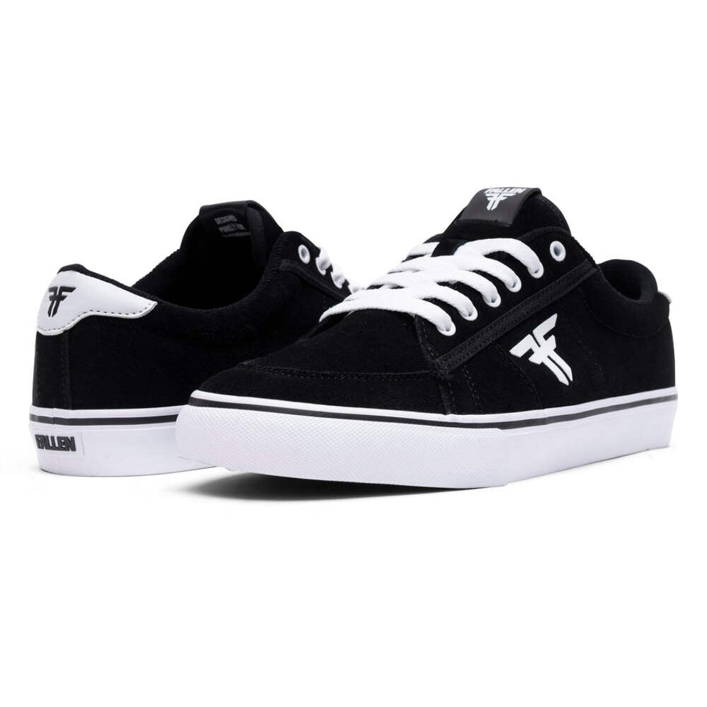 Fallen Bomber Black/White Vulc Skateboard Shoes