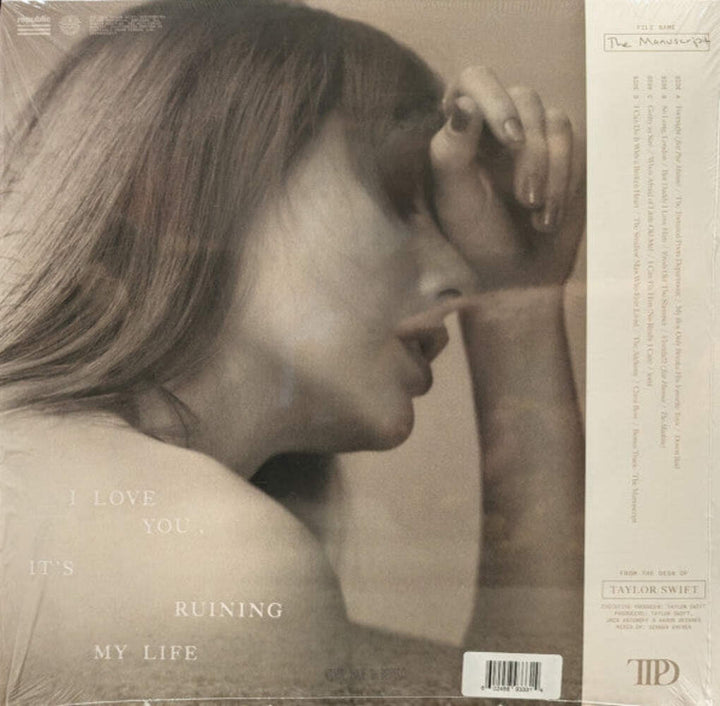 Taylor Swift – The Tortured Poets Department 2x (Ghosted White Color Vinyl) LP R