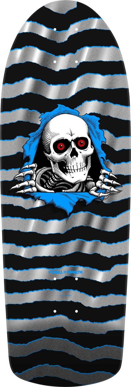 Powell Peralta "OG Ripper" Silver Foil 10" Complete Skateboard
