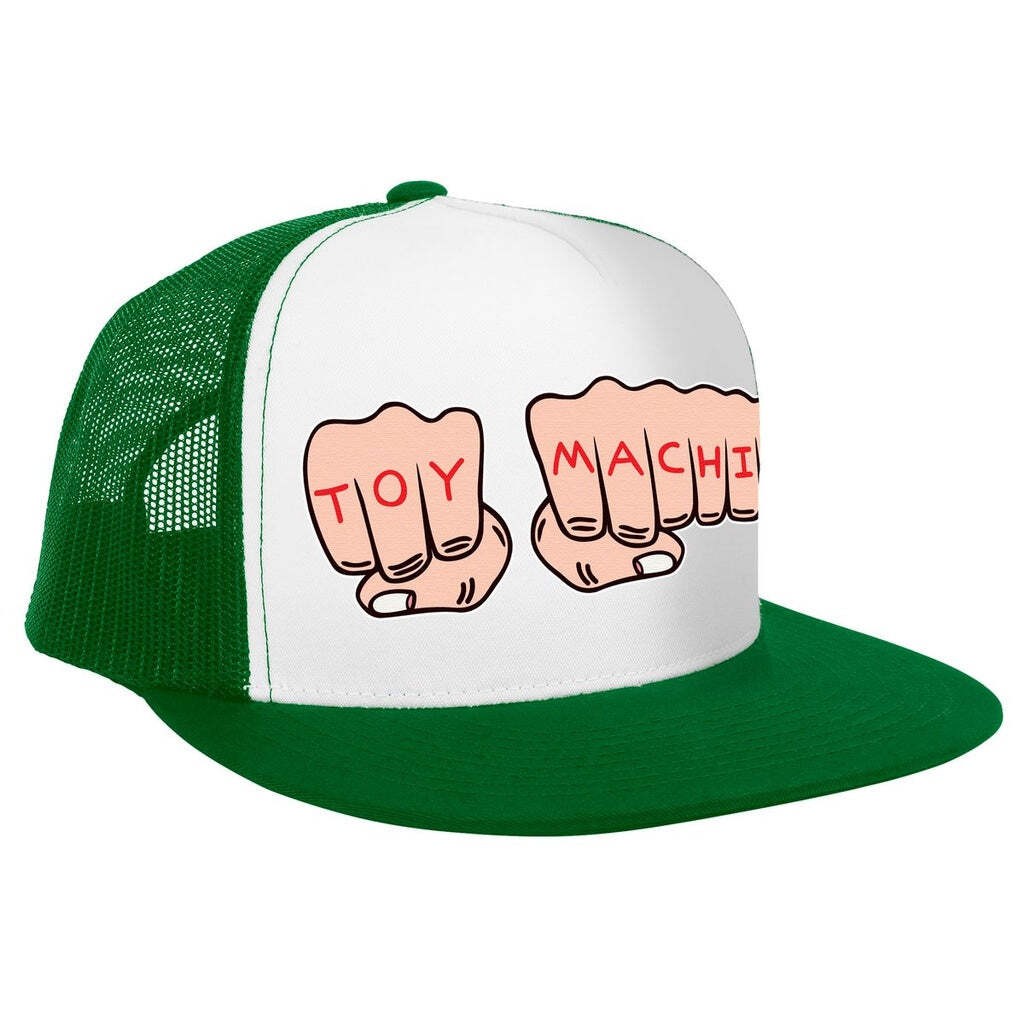 Toy Machine Fists Green Trucker Hat