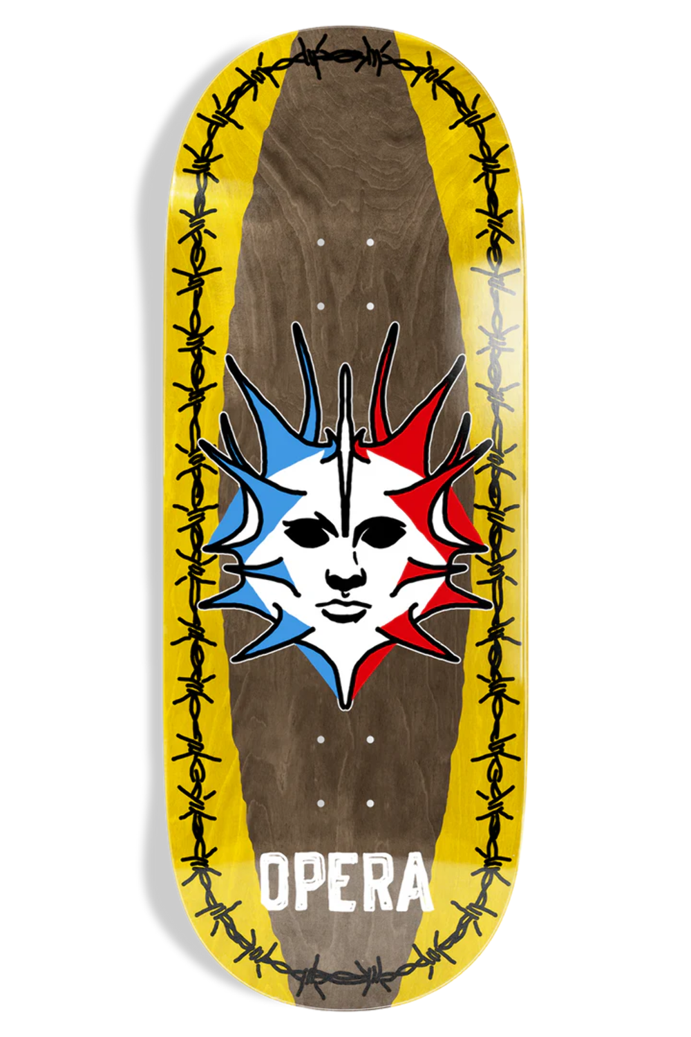 Opera Fatties Torn Spike 12" Skateboard Deck