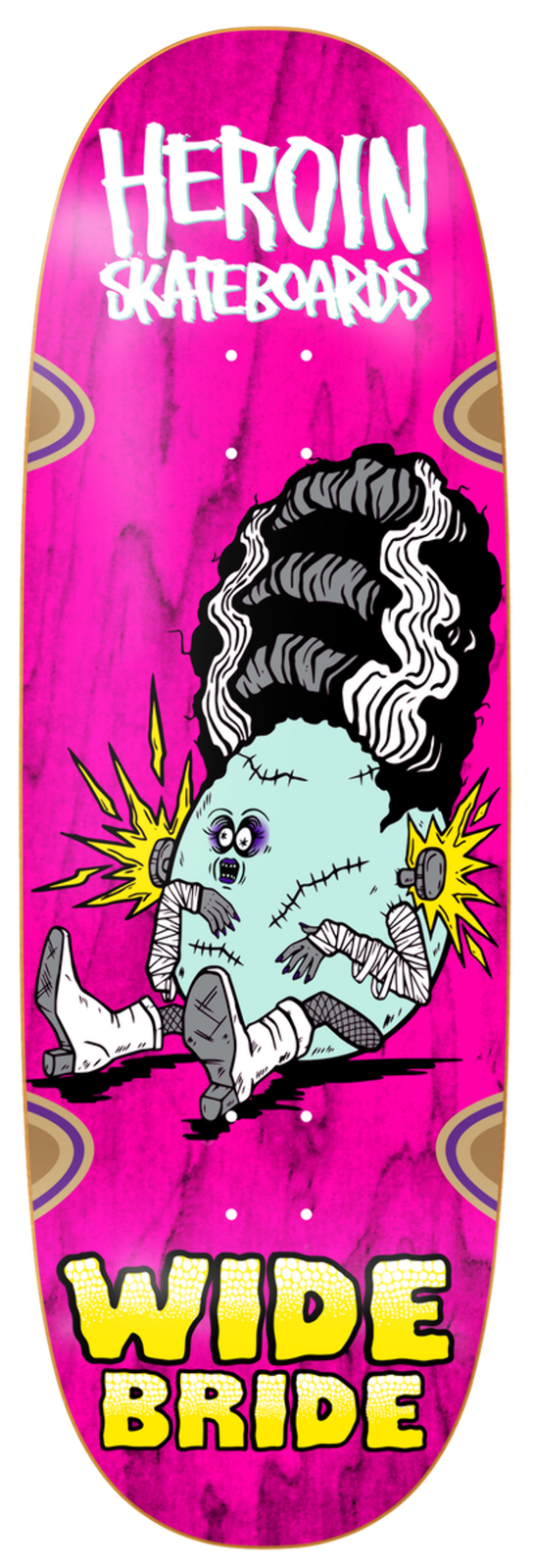 Heroin Wide Bride 10.4" Skateboard Deck