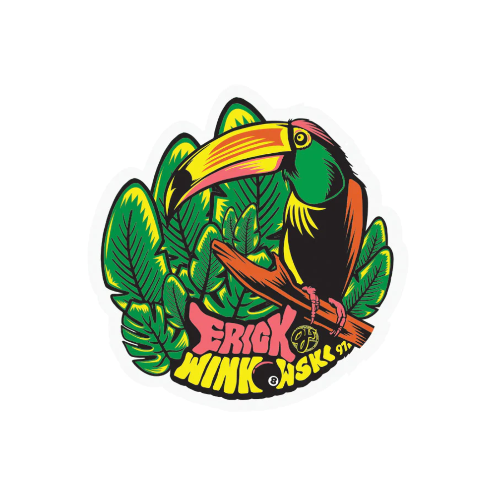 OJ Winkowski Tropics 2.8" Sticker