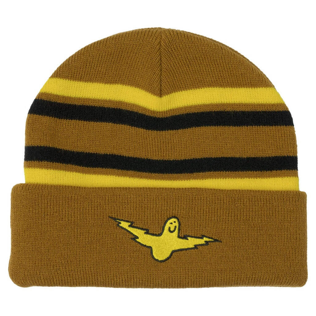 KROOKED BIRD LIGHTNING BEANIE (TAN)