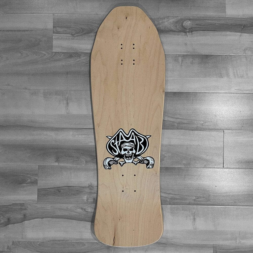 KEVIN STAAB Limited Edition Signed Yellow Genie Skateboard Deck