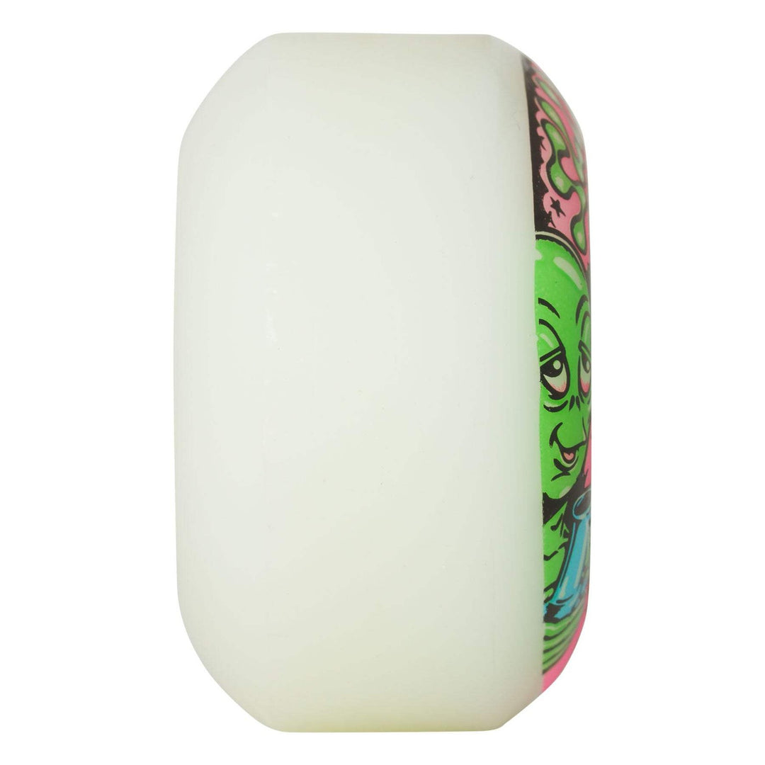 Slime Balls Saucers 55mm 99a White Skateboard Wheels